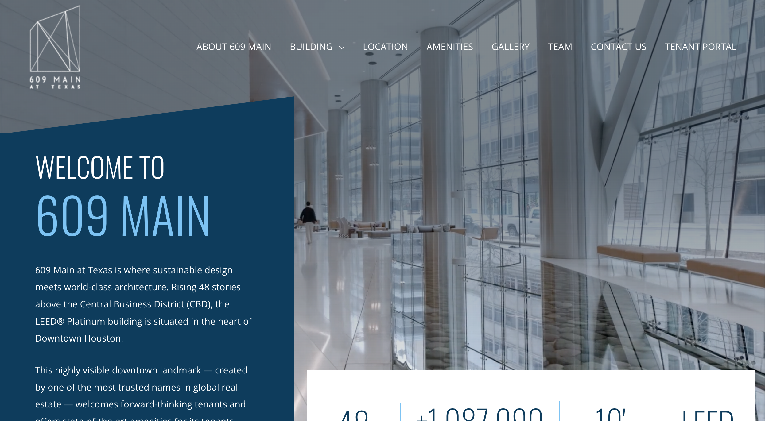 609 Main at Texas - Best Property Website Designs