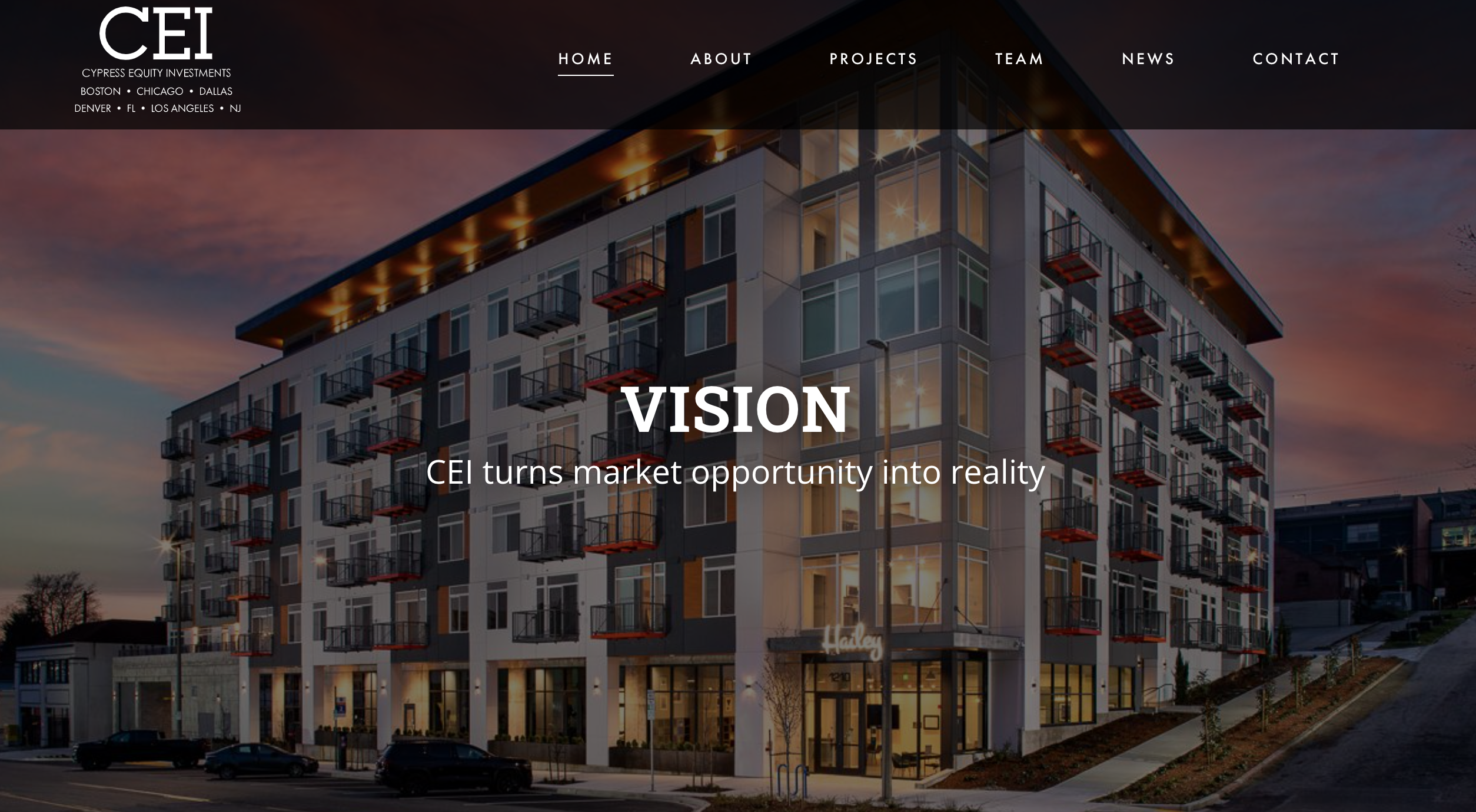 Cypress Equity - Best Commercial Real Estate Website Designs