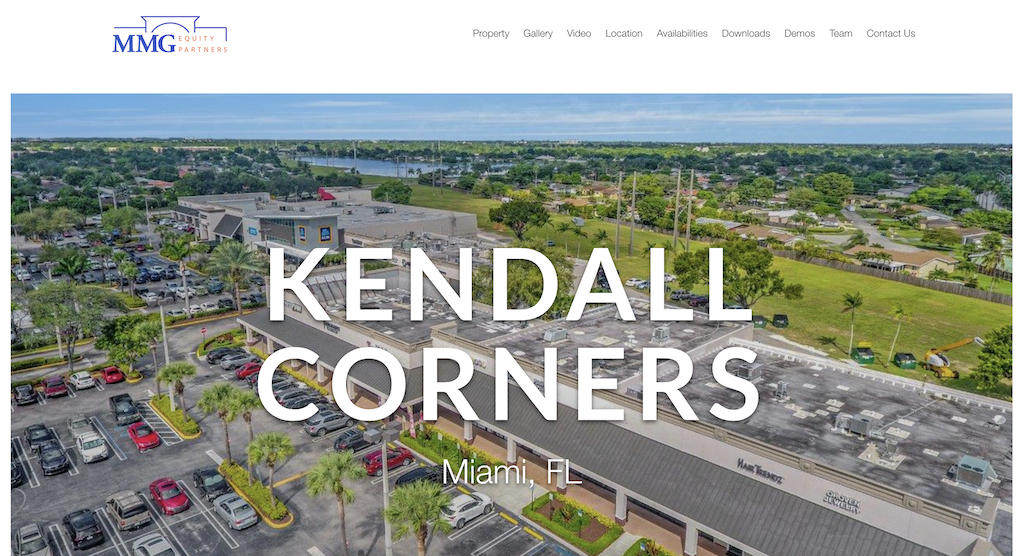 Kendall Corners - inMotion Real Estate Media - Best Commercial Real Estate Website Designs