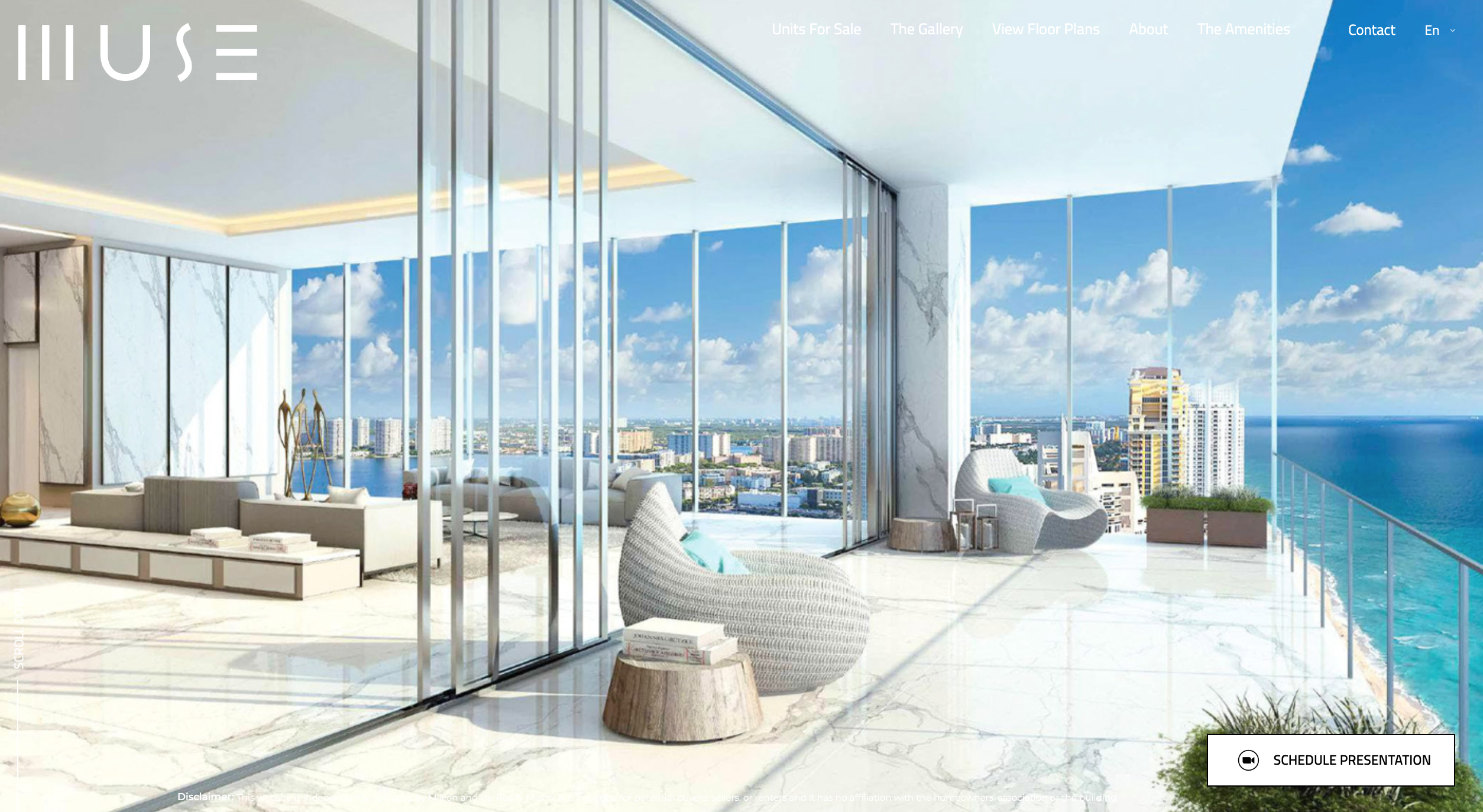Muse Residences Miami - Best Real Estate Website Designs